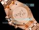 Swiss 11 Copy Lady Audemars Piguet Royal Oak Rose Gold Baguettes 7750 Chronograph Watch (7)_th.jpg